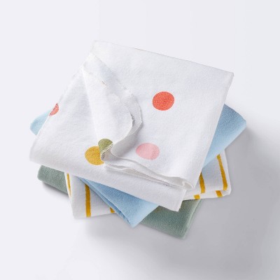 Image of Flannel Baby Blanket - Multi Dot - Cloud Island™