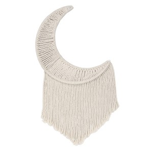 Lambs & Ivy Signature Macrame Moon Cream Wall Decor/Wall Hanging - 1 of 3