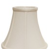 Vynxaria Slant Bell Lampshades, 7"x14"x11" White - 2 of 4