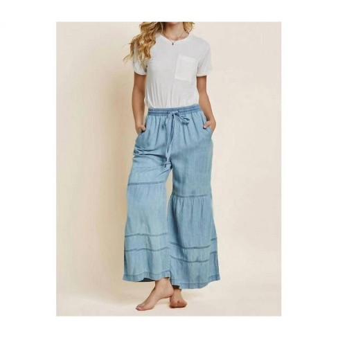 Women's Maggie Tiered Wide Leg Pants - Oddi - image 1 of 4