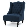 TIRAMISUBEST Upholstered Wingback Chair - Ideal for Living Room, Bedroom & Study - 3 of 4