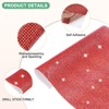 Unique Bargains Crystal Rhinestone Sheet Self Adhesive DIY Crafts Sticker 1 Pc - 2 of 4