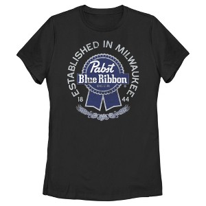 Women's Pabst Established in Milwaukee Logo T-Shirt - 1 of 4