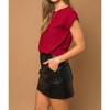 Women's Basic Burgundy - GILLI - 4 of 4