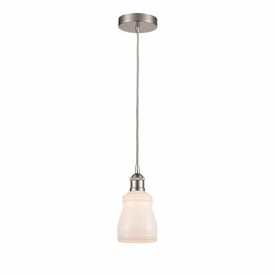 Ellery - 1 Light Cord Hung Mini Pendant In Nautiical Style-9.75 Inches Tall and 4.5 Inches Wide