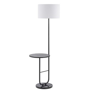 Admir 61" Floor Lamp - FLL4114 - Black - Safavieh - 1 of 4
