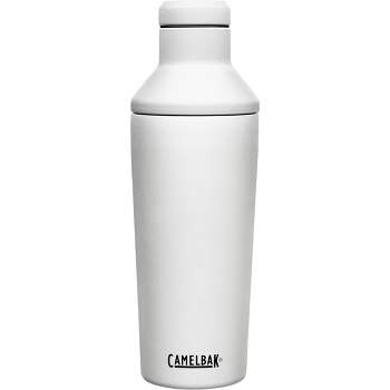 10017 6oz White Aluminum Powder Shakers - Powder Shaker Bottles