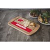 NCAA Wisconsin Badgers Parawood Billboard Glass Top Serving Tray - 3 of 3