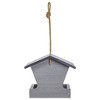 Bird Choice Medium Modern Farmhouse Hopper Bird Feeder 7" Driftwood Gray - 3 of 4