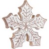 Northlight 7.25" White Snowflake Christmas Tabletop Decoration - 4 of 4