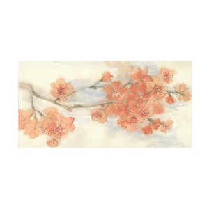 Trademark Fine Art -Chris Paschke 'Peach Blossom I' Canvas Art - 1 of 4