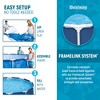 Bestway Steel Pro 10 Foot x 30 Inch Round Framed Above Ground Outdoor Backyard Swimming Pool Set with 330 GPH Filter Pump, Blue - 4 of 4