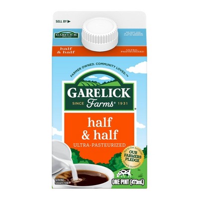 Garelick Farms DairyPure Half & Half - 16 fl oz (1pt)