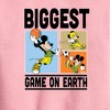 Boys' - Disney - Biggest Game On Earth Graphic Long Sleeve Fleece Sweatshirt - 2 of 4
