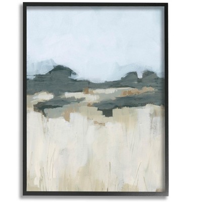 Stupell Industries Countryside Grass Landscape Scene Framed Giclee Art