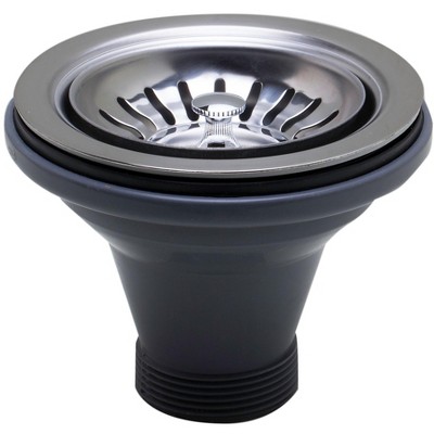 ALFI ABST35-PSS Polished Stainless Steel 3 1/2Inch Basket Strainer Drain