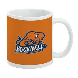 Bucknell Secondary Logo Ceramic Coffee Mug Novelty Gift Mugs for Coffee Tea and Hot Drinks 11oz White - 1 of 4