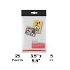 Staples 5 mil Index Card Size Thermal Laminating Pouches 25 pack 17471 - image 2 of 4