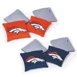 NFL Denver Broncos Premium Cornhole Bean Bags - 8pk