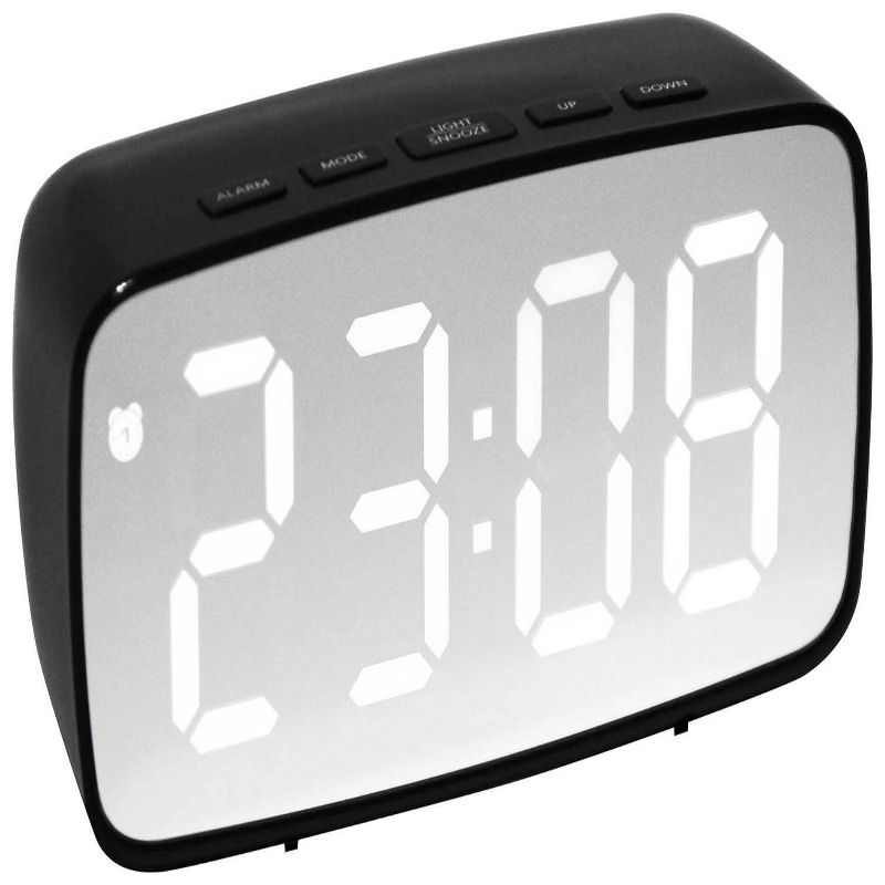 4.75"x2" Digital Alarm Clock - Infinity Instruments, 5 of 7