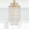 Crystorama Lighting Gabrielle 1 - Light Chandelier in  Antique Gold - 3 of 4