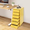 YIYIBYUS Vertical Metal File Cabinet with Lock, Modern Filing Cabinet - 3 of 4