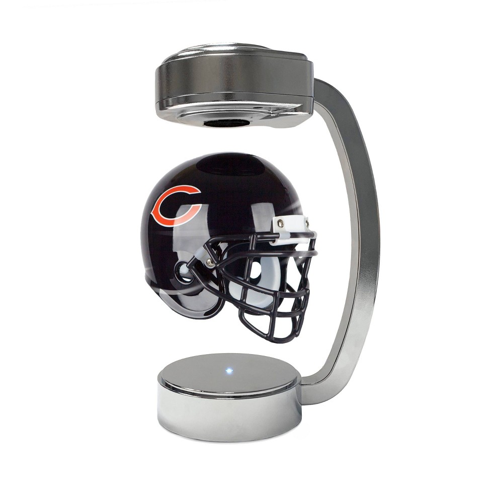 Photos - Coffee Table NFL Chicago Bears Chrome Mini Hover Helmet Sports Memorabilia
