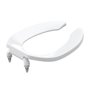 CuisinSmart Toilet Seat, Replacement Toilet Seat for Toilets, with Quick-Release Hinges & Quick-Attach Hardware, Padded Comfort - 1 of 4