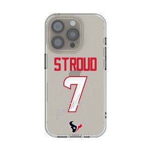 NFL Houston Texans Players Game Tactic Clear Cell Phone Case for Apple iPhone - 1 of 4