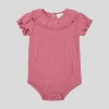 Nicole Miller Baby Girls Short Sleeve Cotton Bodysuit, 3 Pack - 2 of 4