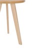 KTMBDW Solid Wood Side Table, Small End Table, Narrow Nightstand Bedside Table for Small Spaces, Bedroom, Living Room, Natural - 4 of 4