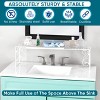 KOVOT Over the Sink Expandable Shelf Add Additional Storage for Soaps, cleansers, sponges & More 8.5" H x 5.75" D x Length from 24.5" to 40.75" - 2 of 4