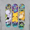 Men's Pokemon Mewtwo, Pikachu, and Psyduck Skateboard Decks Sweatshirt - image 2 of 4