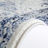Luxe Weavers Modern Farmhouse Medallion Blue Ivory 5x7 Area Rug - 4 of 4