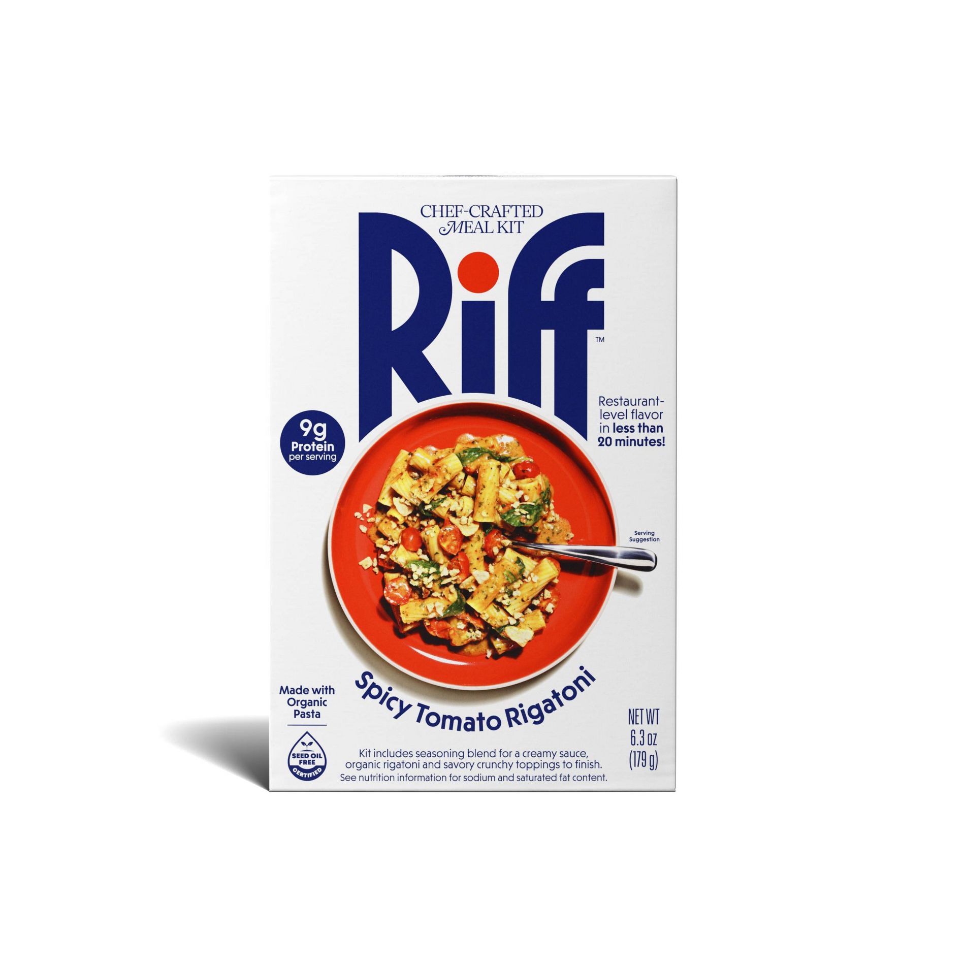 Riff Spicy Tomato Rigatoni - 6.3oz