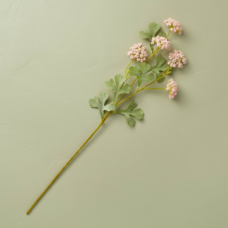 25&#34; Faux Blush Pink Sedum Flower Stem - Hearth &#38; Hand&#8482; with Magnolia, 1 of 11