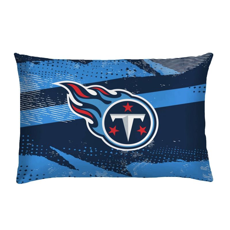 NFL Tennessee Titans Slanted Stripe Twin Bed in a Bag Set - 4pc, 3 of 4
