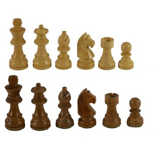 WorldWise Imports Chess Pieces - Sheesham/Boxwood German Knight with 3” King - 1 of 1