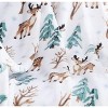 Kate Aurora Christmas Winter Wonderland Baby Reindeer & Evergreens Accent Throw Blanket - 50" x 60" - 3 of 3
