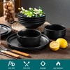 vancasso 24-Piecee Stoneware Dinnerware Set , Including Dinner/Dessert Plates, Soup Plate And Bowls, For 6 People - 4 of 4