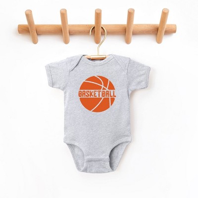 The Juniper Shop Basketball With Ball Baby Bodysuit
