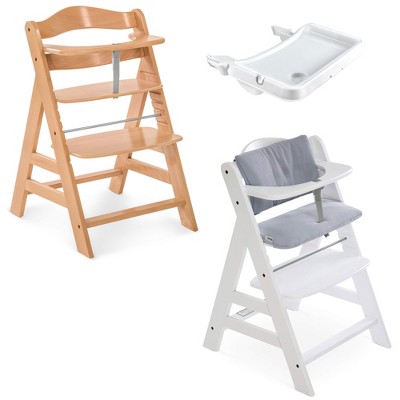 hauck Alpha+ Grow Along Wooden High Chair Seat