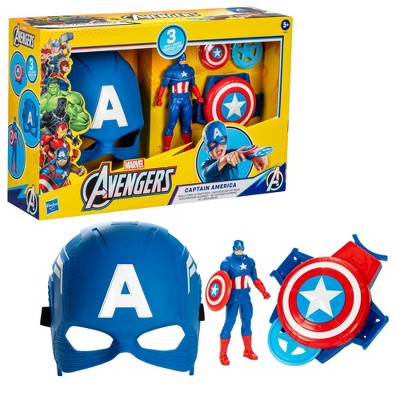 Captain America Blue and Red Role-Play Accessory Set