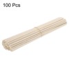 Unique Bargains Arts Garden Christmas Decoration Round Natural Wood Sticks 100 Pcs - 3 of 4