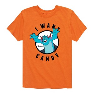Boys' - Monsters,Inc. - Sulley I Want Candy Vampire Short Sleeve Graphic T-Shirt - 1 of 4