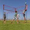 GoSports Slam X 4 Square Volleyball Beach Game Set - Ultimate Backyard Game for All Skill Levels - 14 x 14 ft - 2 of 4