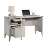 Vynxaria Versatile Desk - Light Grey/Neutral White Finish, Large Drawer, Cubby, Pull-Out Writing Surface, Compact Design - 3 of 4