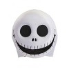 HalloweenCostumes.com One Size Fits Most   Nightmare Before Christmas Jack Skellington Mouth Mover Halloween Costume Mask,  Black/White - 4 of 4