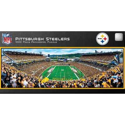 MasterPieces 1000 Piece Sports Panoramic Jigsaw Puzzle - NFL Pittsburgh Steelers Endzone View