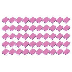 Unique Bargains Soft Two-color Mini Block Nail Buffers 50 Pcs - 1 of 4